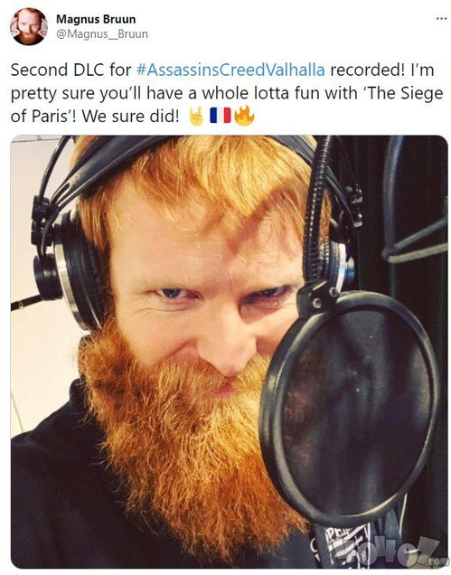 《刺客信条 英灵殿》配音演员确认巴黎围攻DLC内容已完成录制